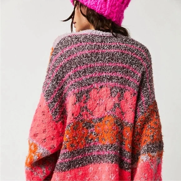 💝NWT FREE PEOPLE GATHER ME CLOSE CARDIGAN SWEATER